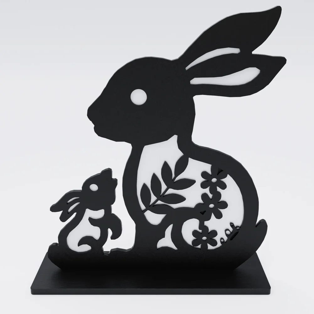 Easter Bunny Figurine, Bunnies