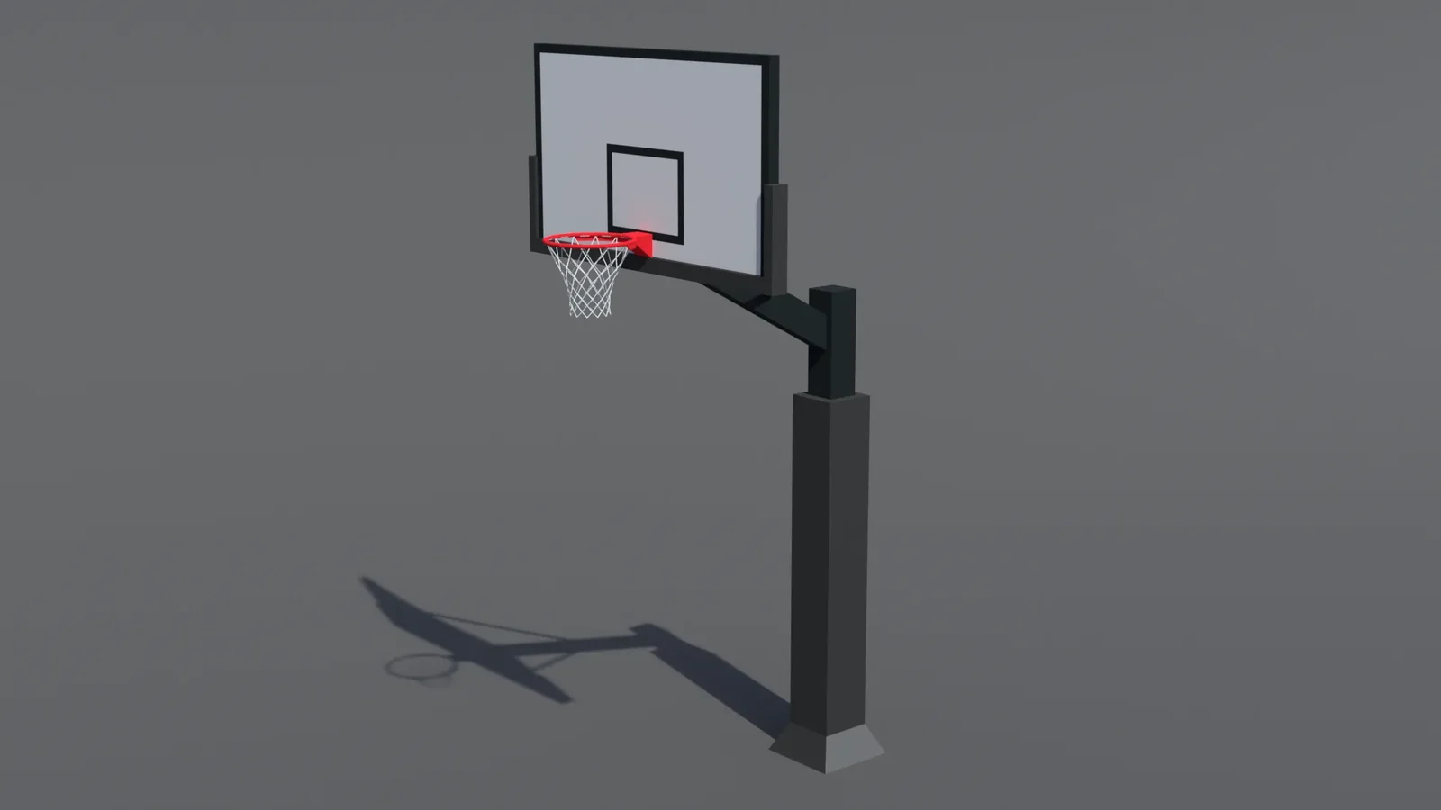 Cartoon Basketball Hoop