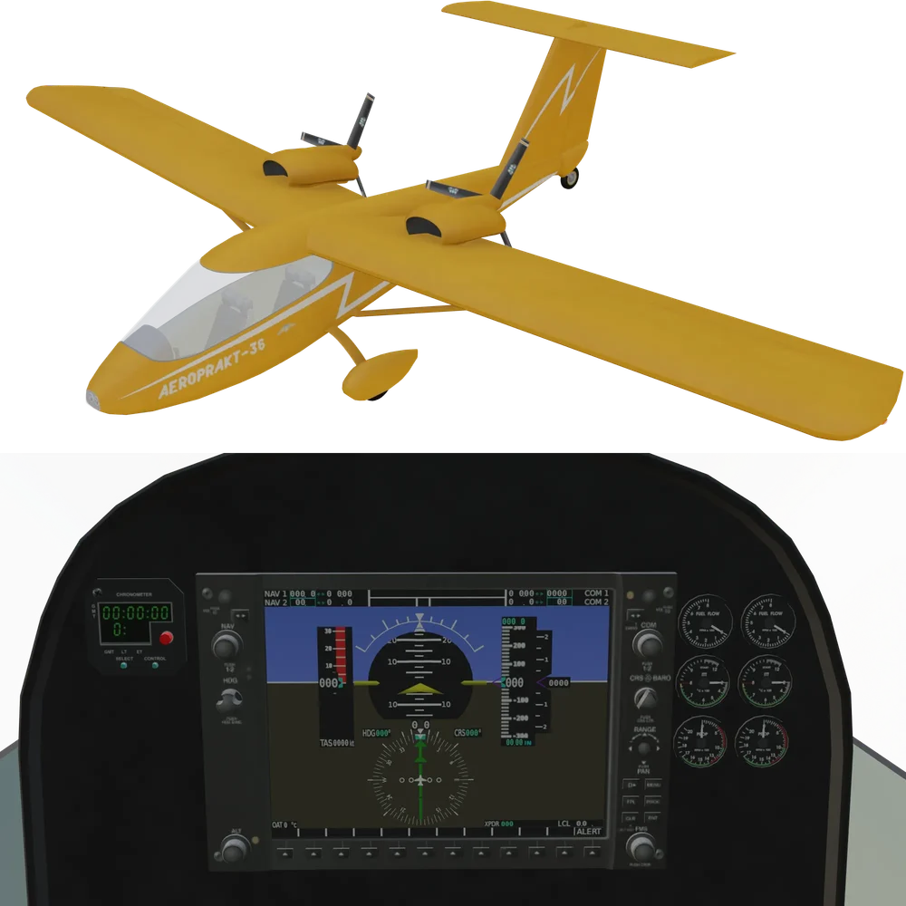 Aeroprakt A-36 Twin Engine Aircraft