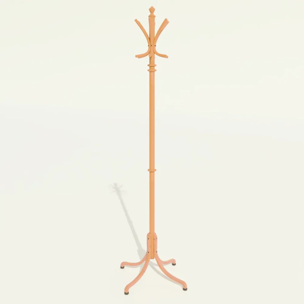 Vintage Wood Coat Rack