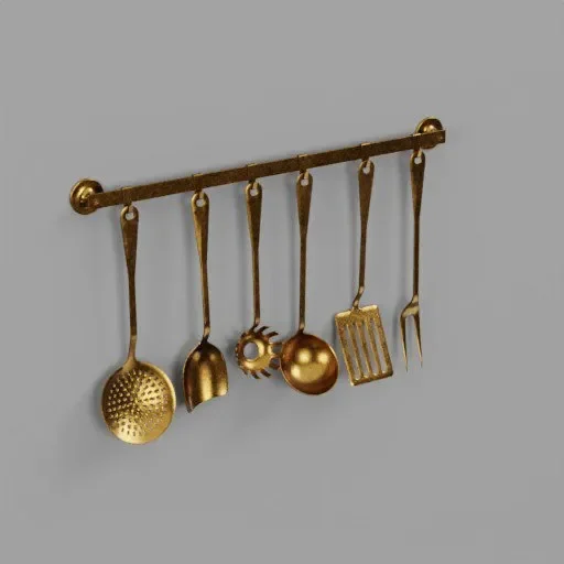 Set Kitchen Gold