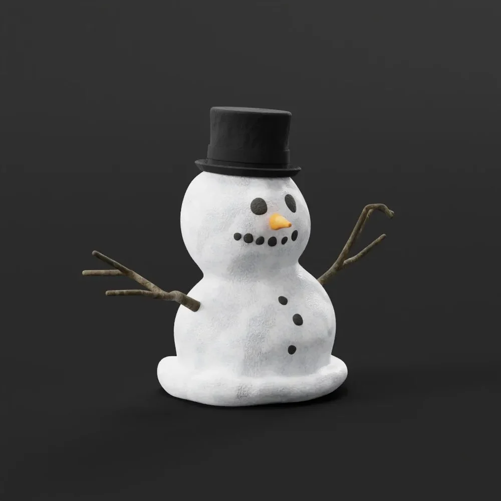 Child's Snowman