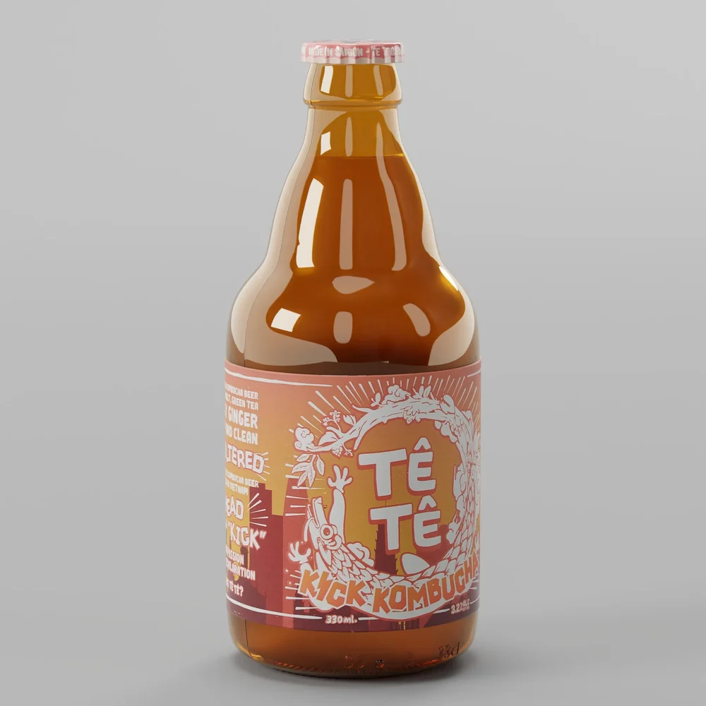 Tê Tê Beer Kick Kombucha