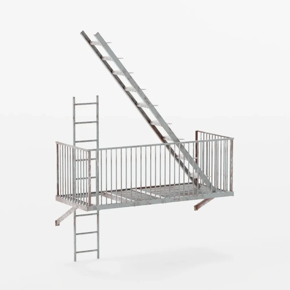 Stairs 2 Bottomend 3x3x0.5