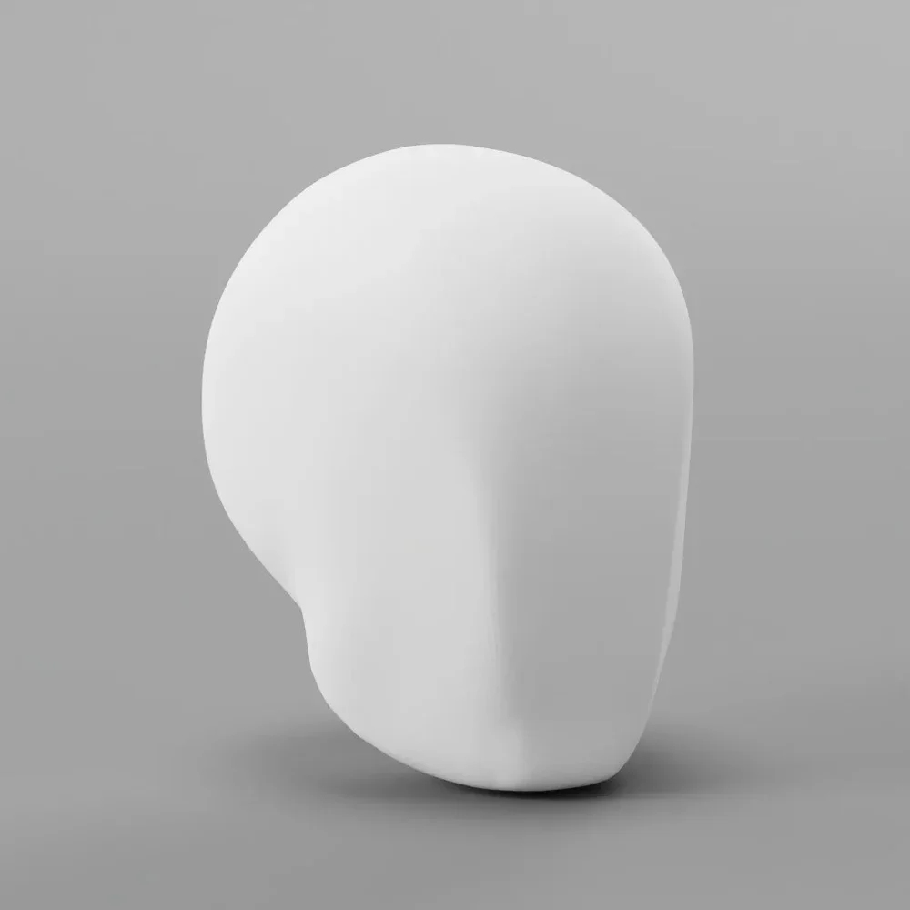 Female Base Head For Sculpting