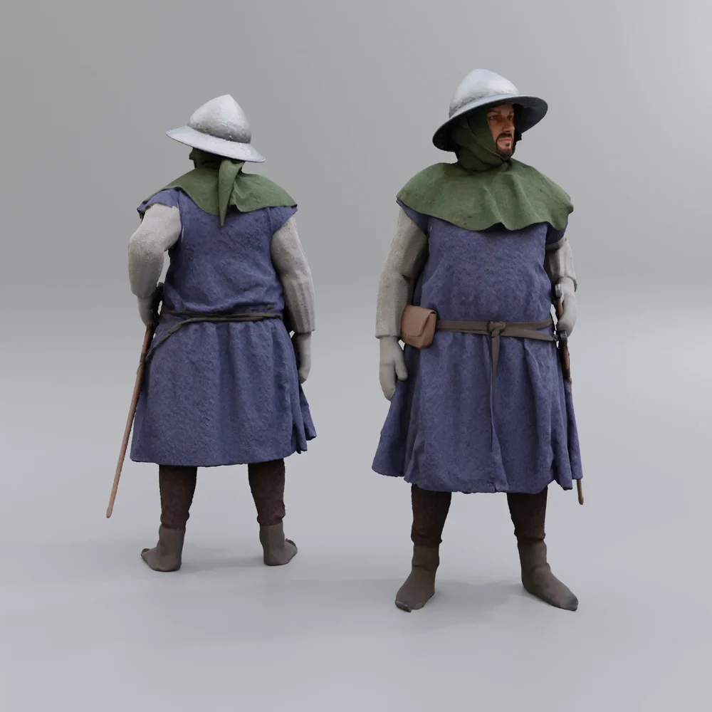 Medieval Man Of Arms