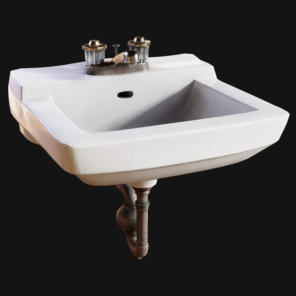 Vintage Hanging Wall Sink