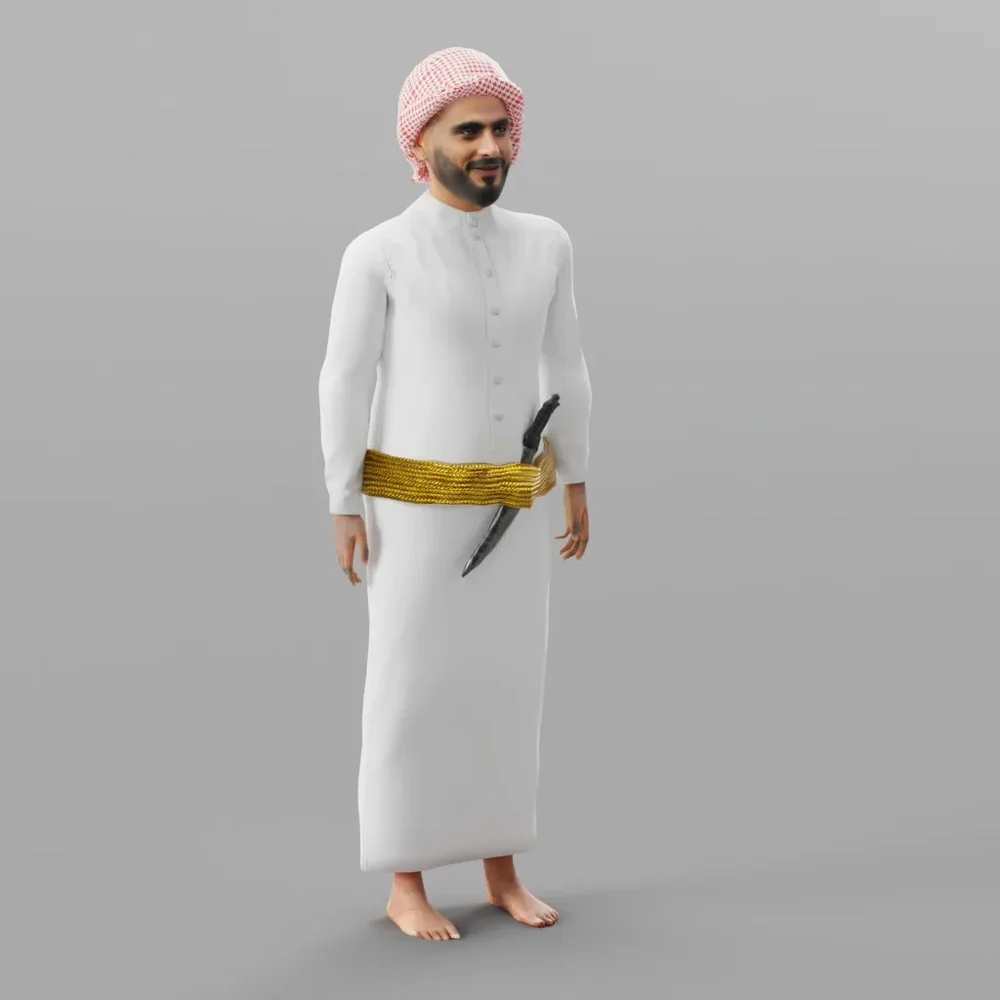 Yemeni Guy Having A Convo