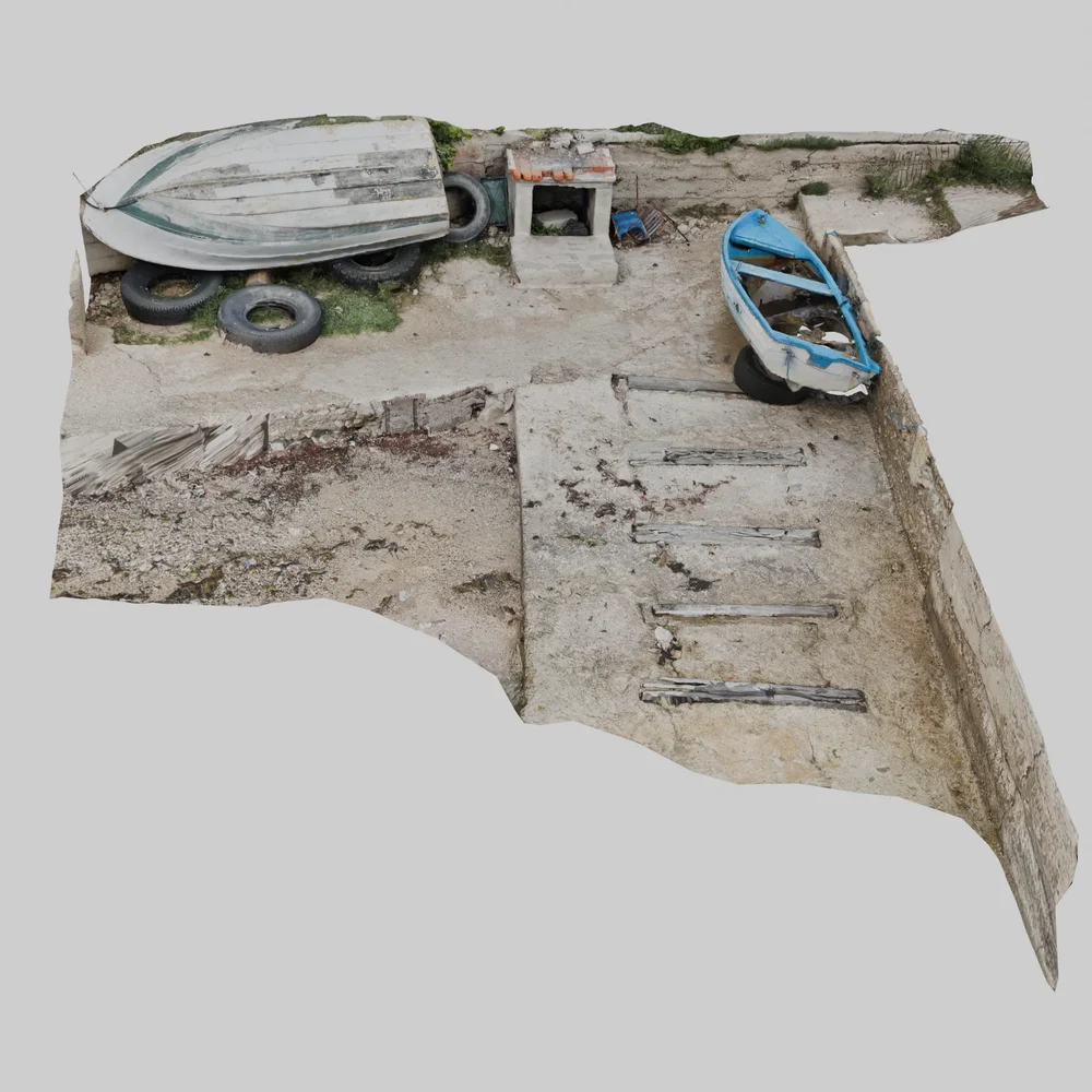 Scanned Village Harbor