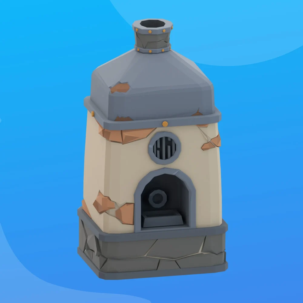 Lowpoly Furnace