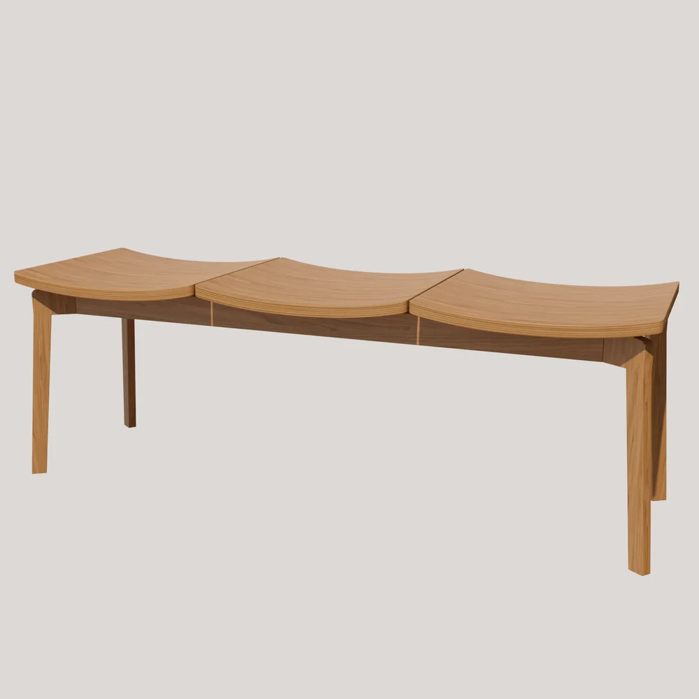 Wooden Bench