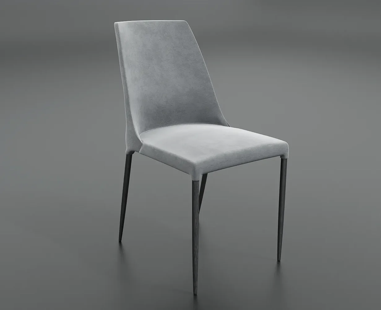 Chair Velvet Gray