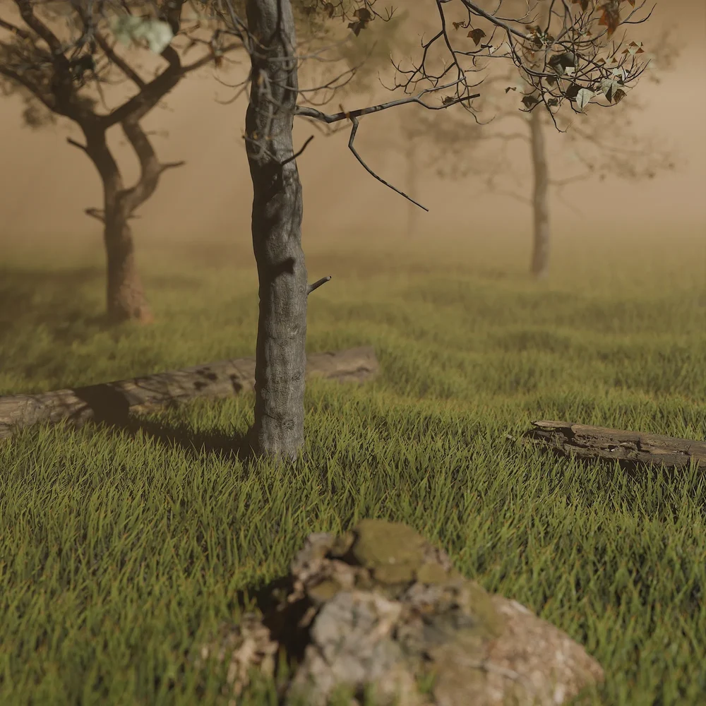 Procedural Grass (With Wind Animation)