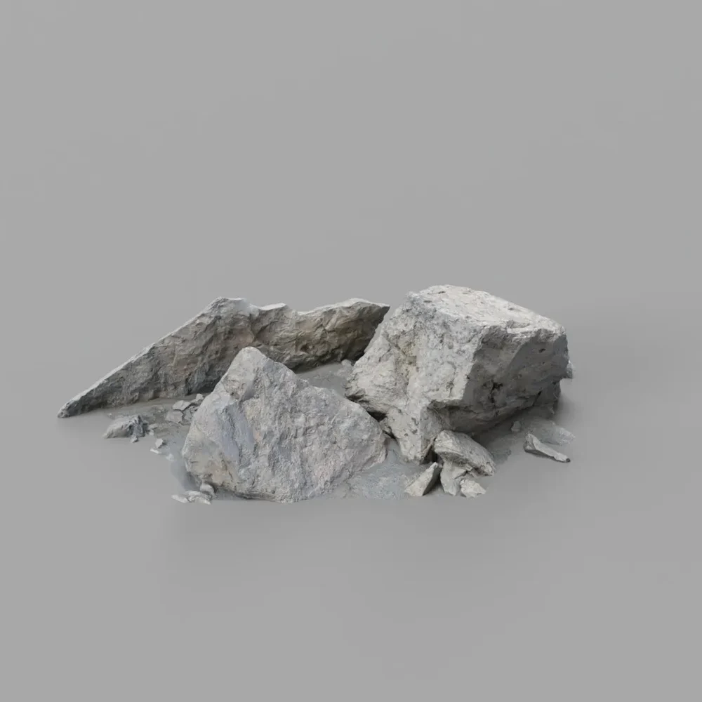 Basalt Rocks Volcanic Pbr Scan I