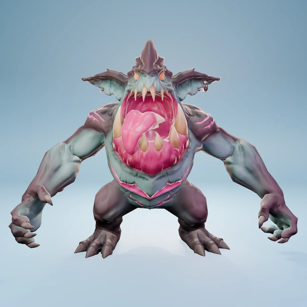 Little Monster - Rigged -Lowpoly