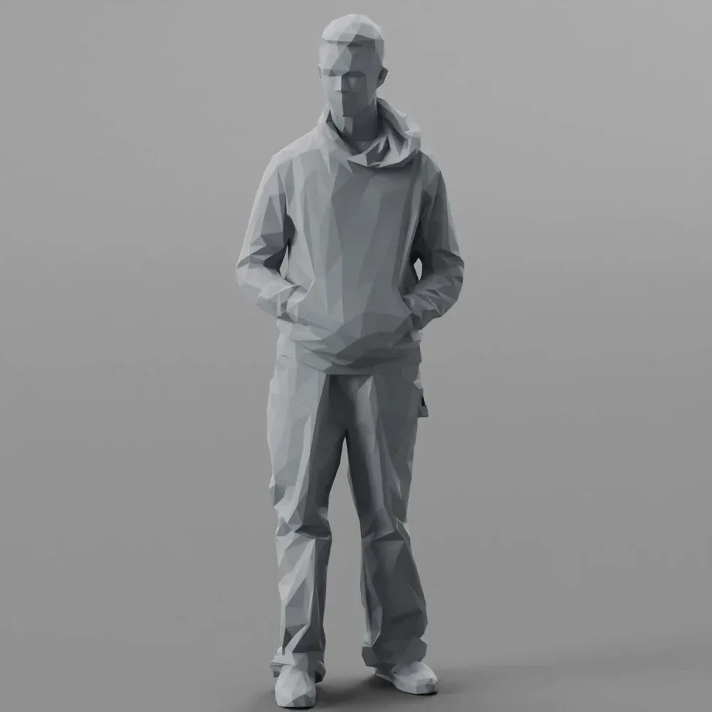 Lowpoly Teenager
