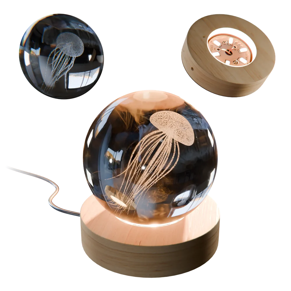 Hologram Crystal Ball Light