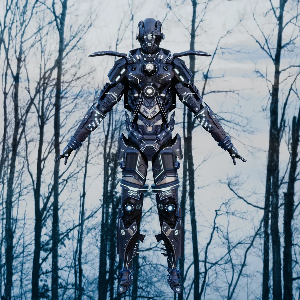Sci Fi Robot Rig