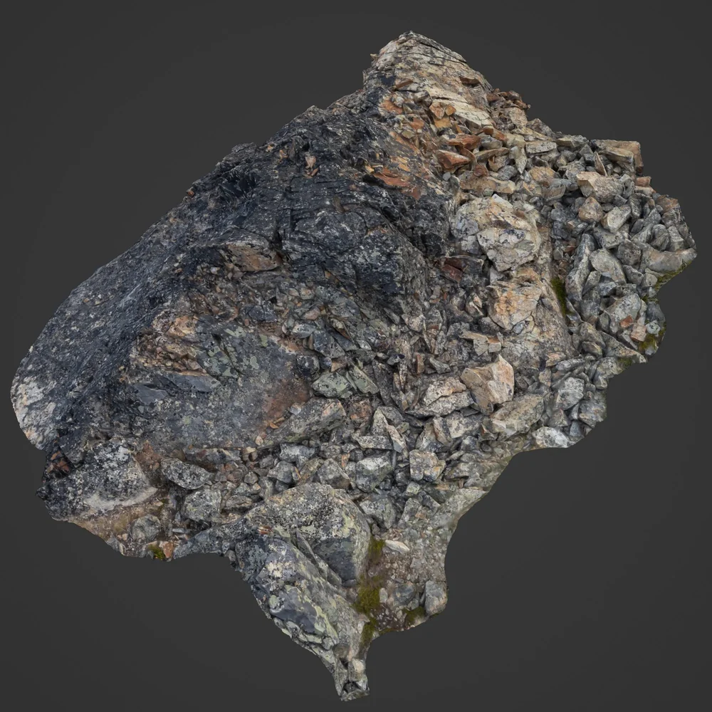 Rocks Mountain Top Photoscan