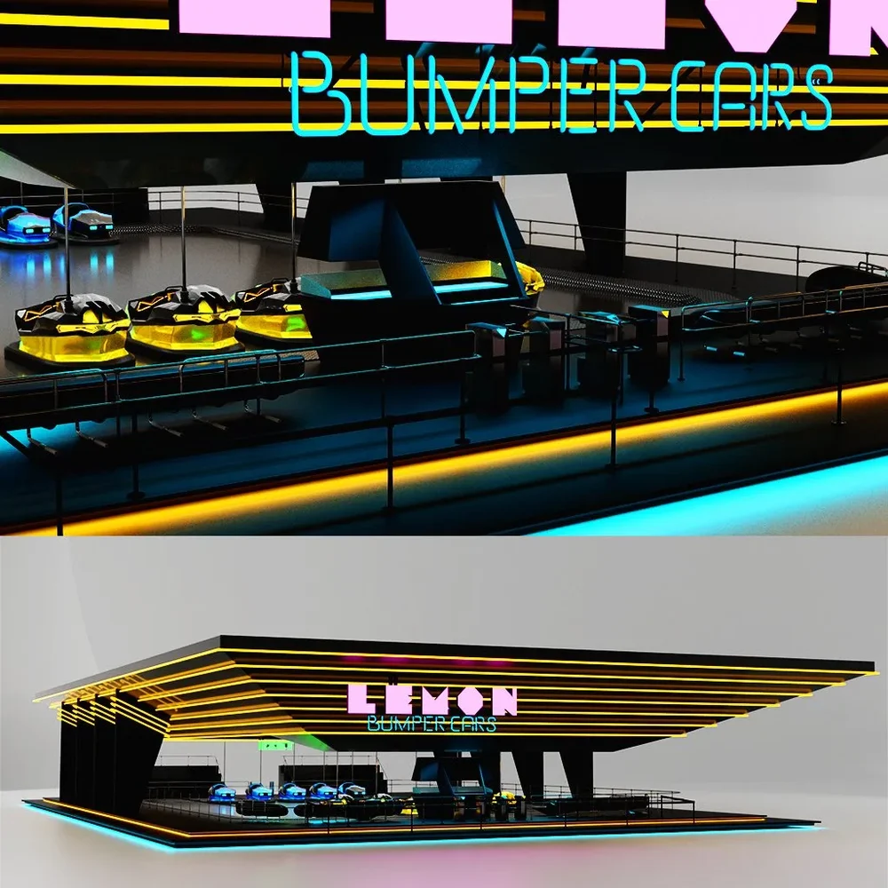 Lemon Bumper Cars Ride