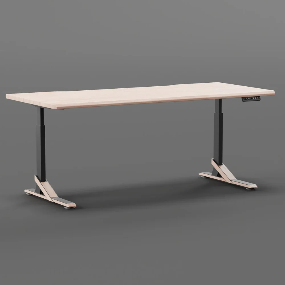 Electric Desk Light Wood Design