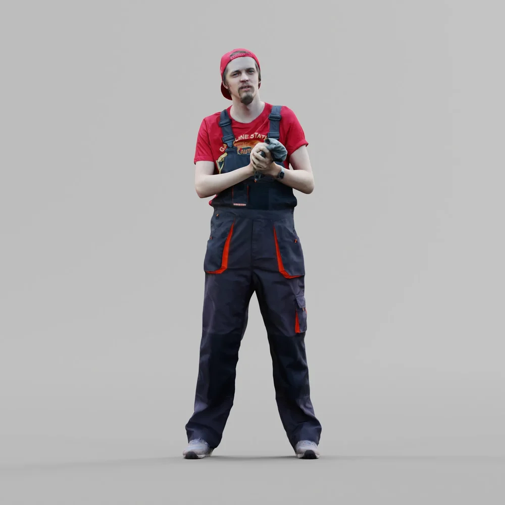 Car Mechanic Character