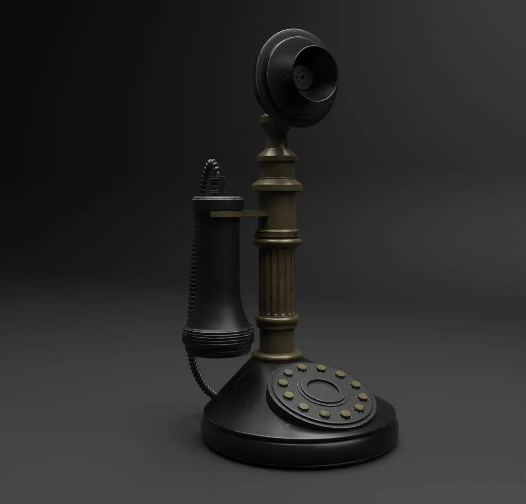 Antique Candlestick Telephone