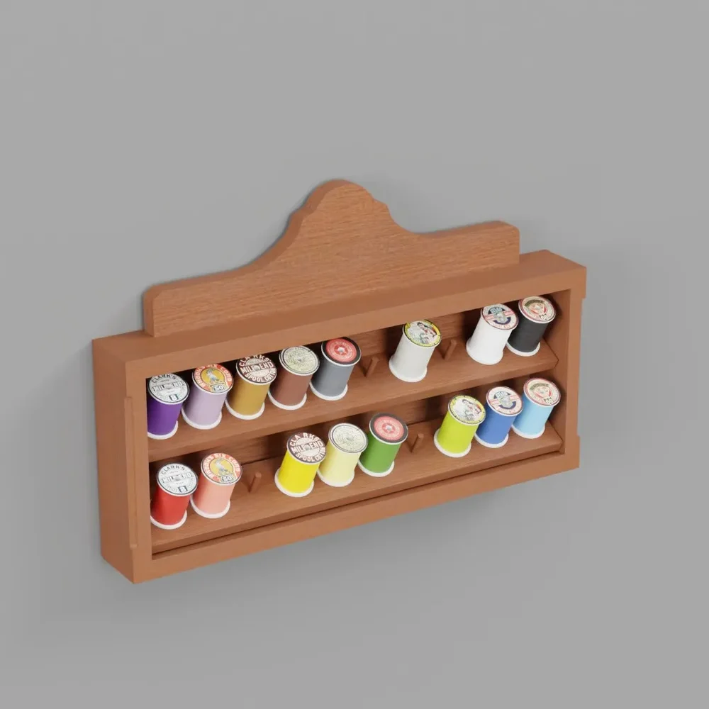 Diy Thread Shelf