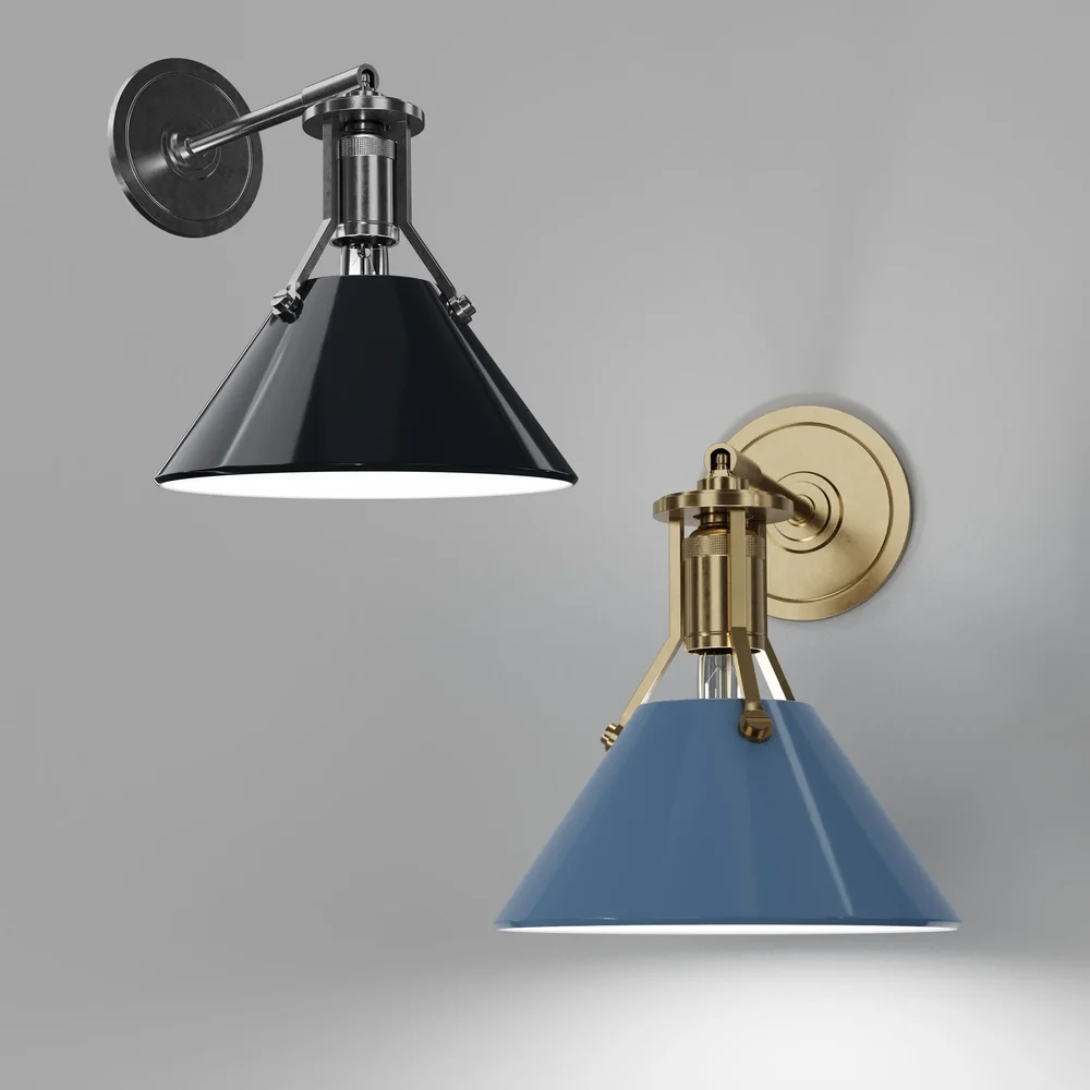 Painted Wall Sconce