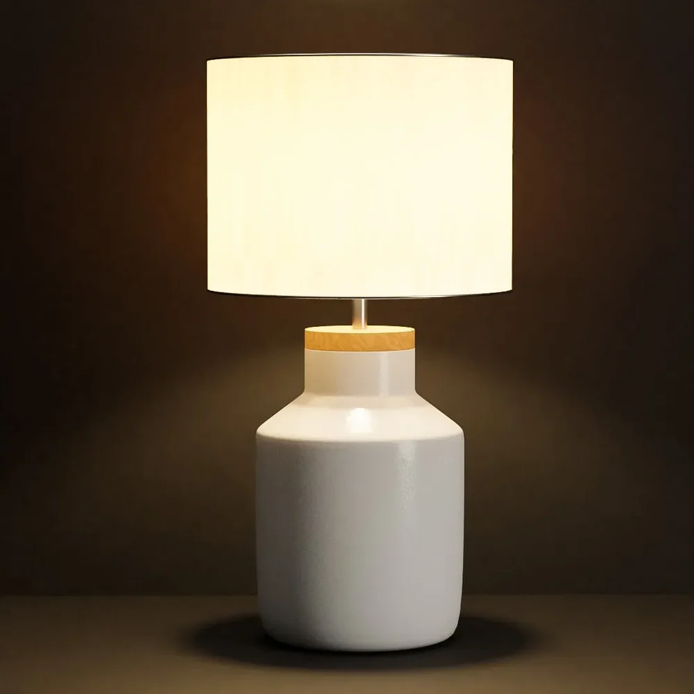 Modern Desk Lamp With Lampshade