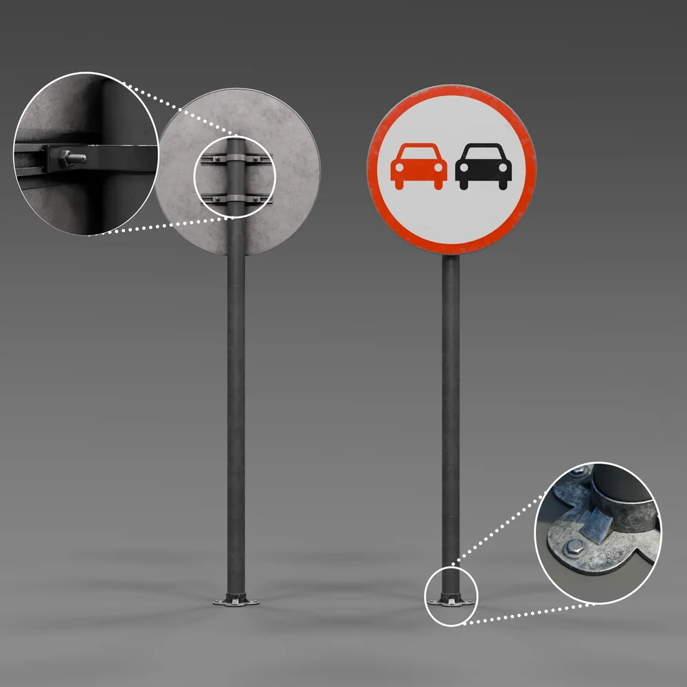 Sign No Overtaking