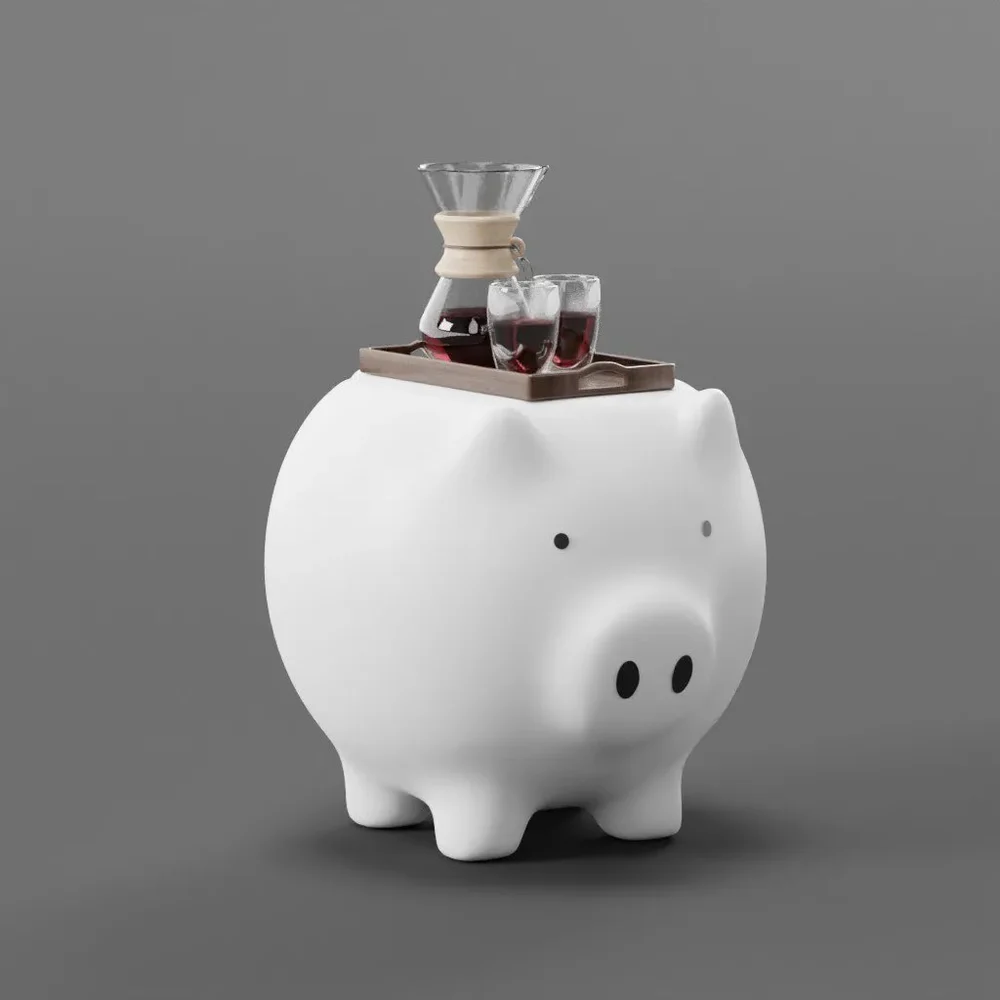 Pig Coffee Table With Chemex