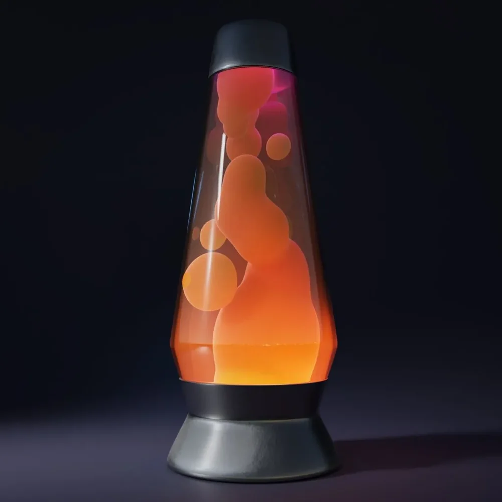 Golden Lava-Lamp