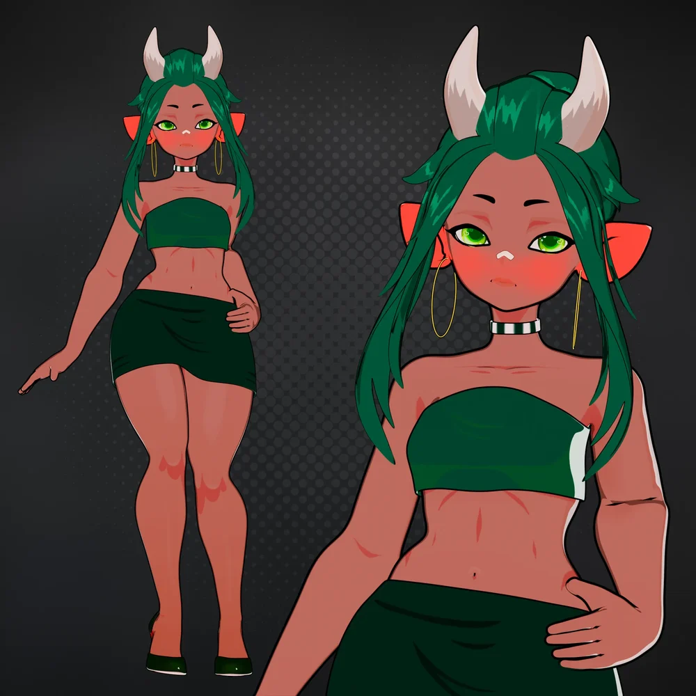 Lilitha - Anime Stylized Npr Character