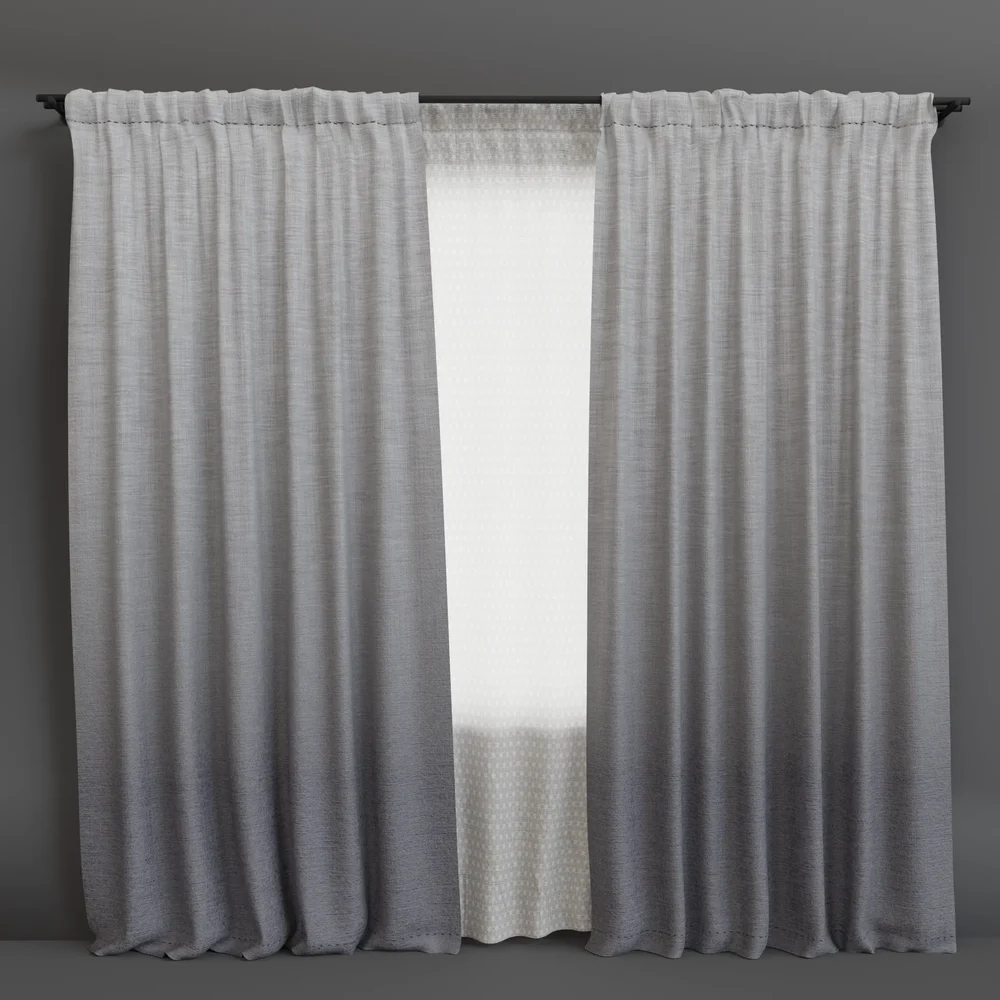 Curtains On Rod