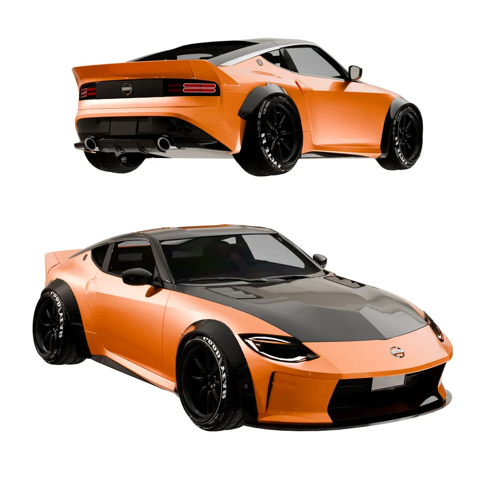 Modern High-Performance Car – 400z