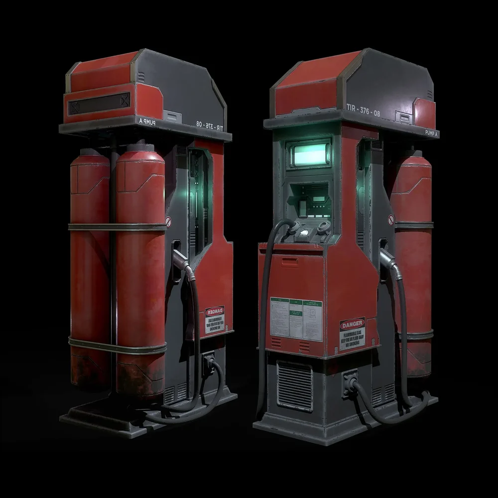 Sci Fi Gas Pump