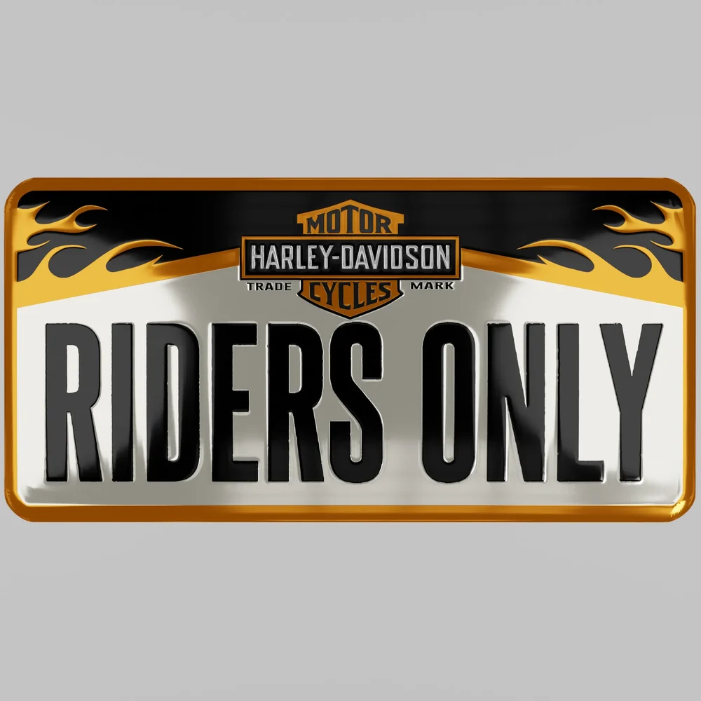 Harley Davidson Riders Only New