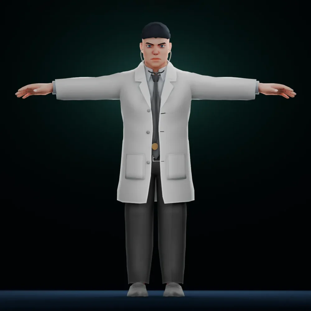 Senior Doctor Character
