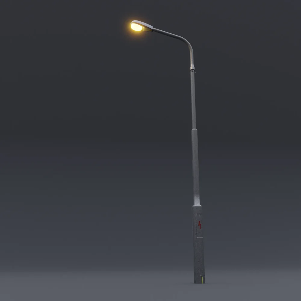 Shinning Side Street Lamp