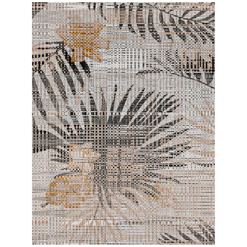 Palm Frond Shadow Carpet