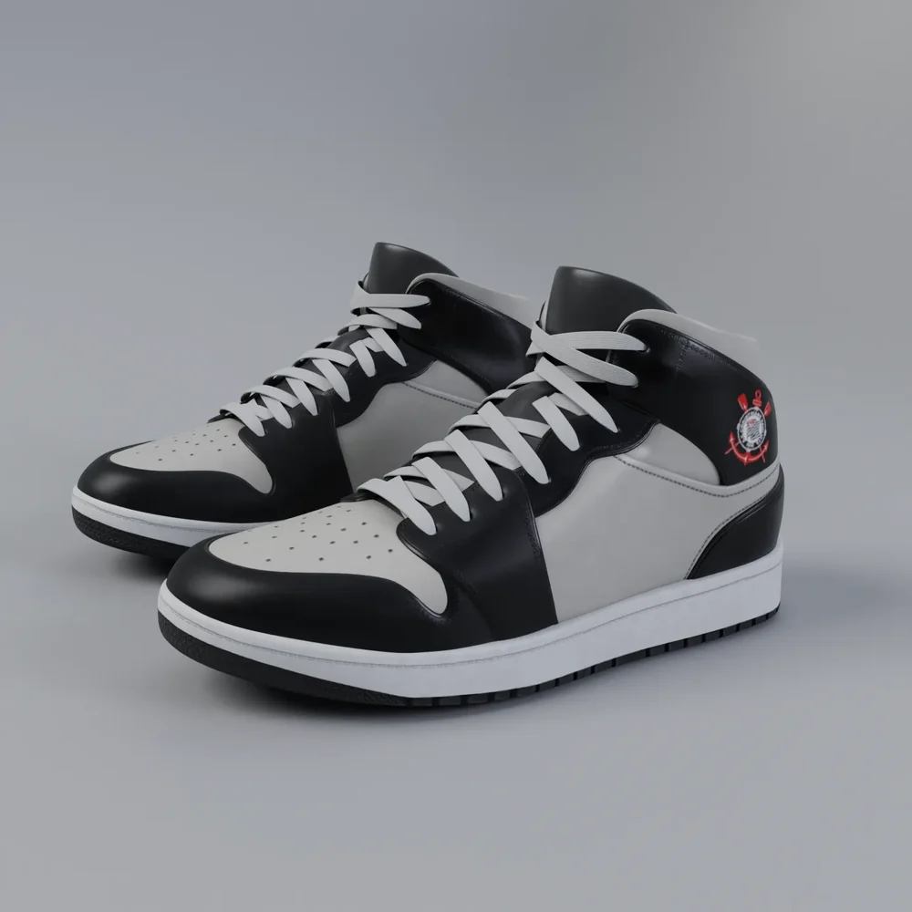 Black And White Sneakers