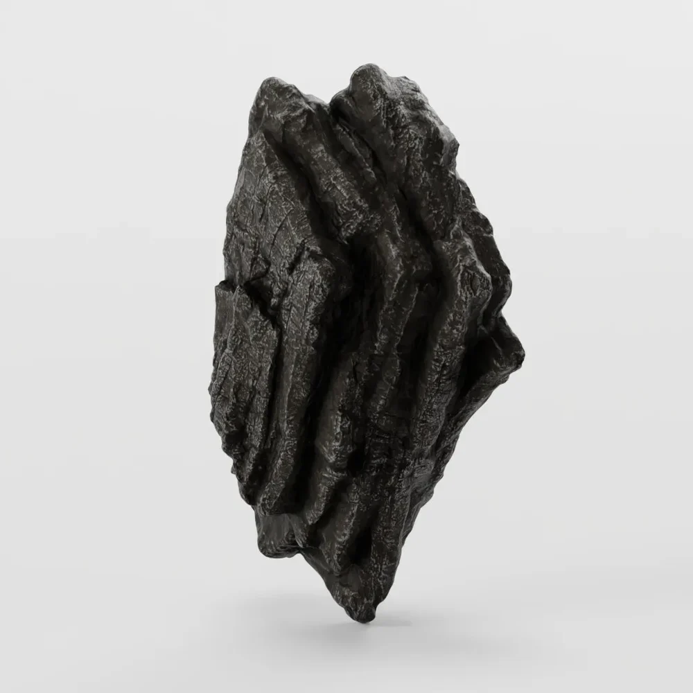 Desert Rock Tall Sharp Dark
