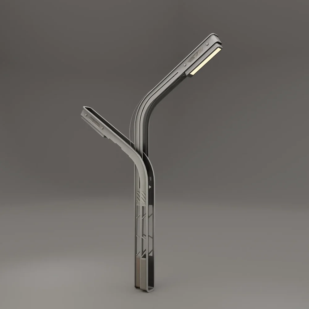 Futuristic Street Lamp