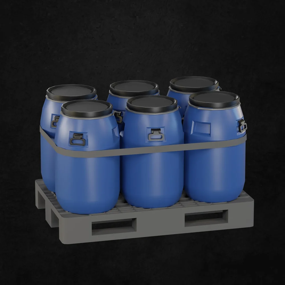 Barrels & Pallet
