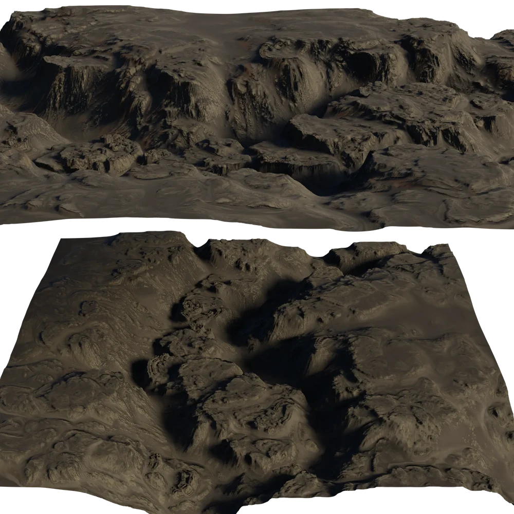 Sediment Canyon Land