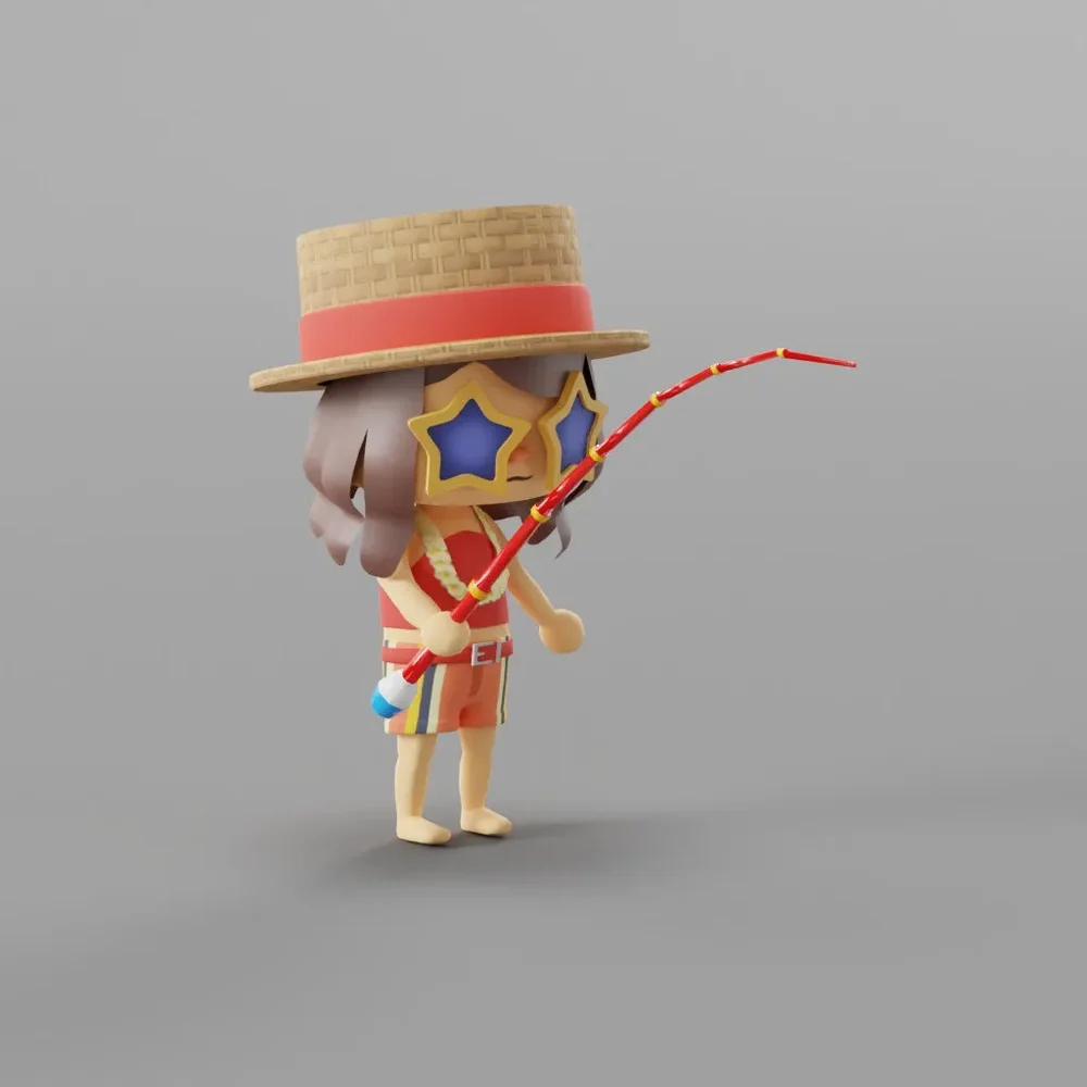 Character Fishing Animal Crossing