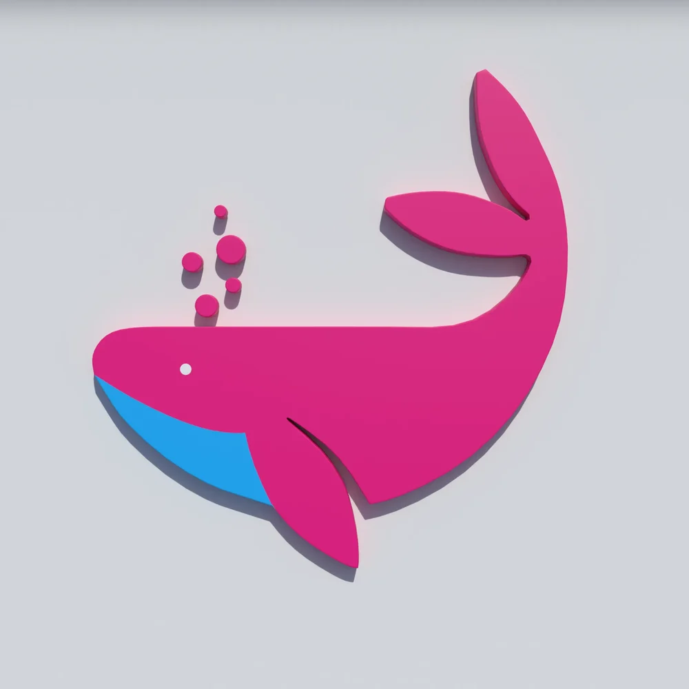 Whale Decoration Item