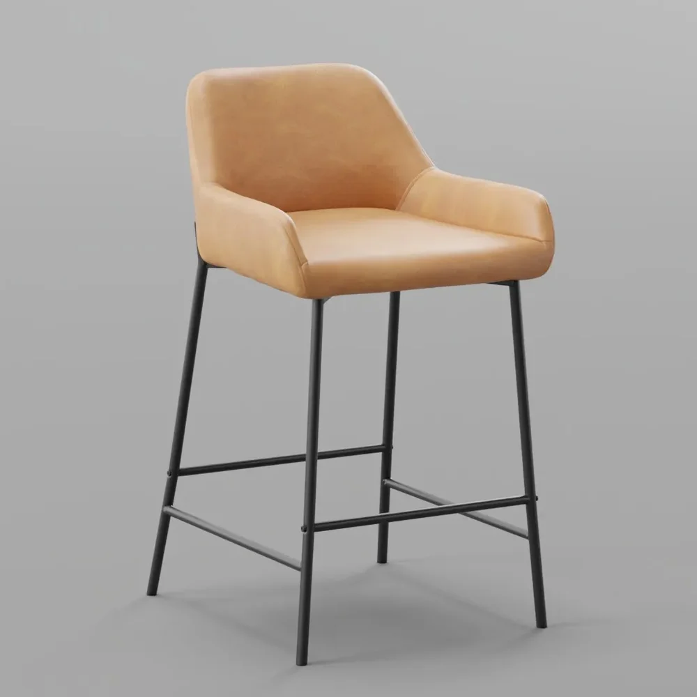 Modern Upholstered Bar Chair