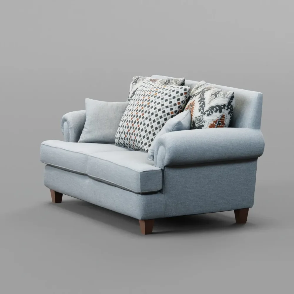 2 Seater Pillowback Sofa